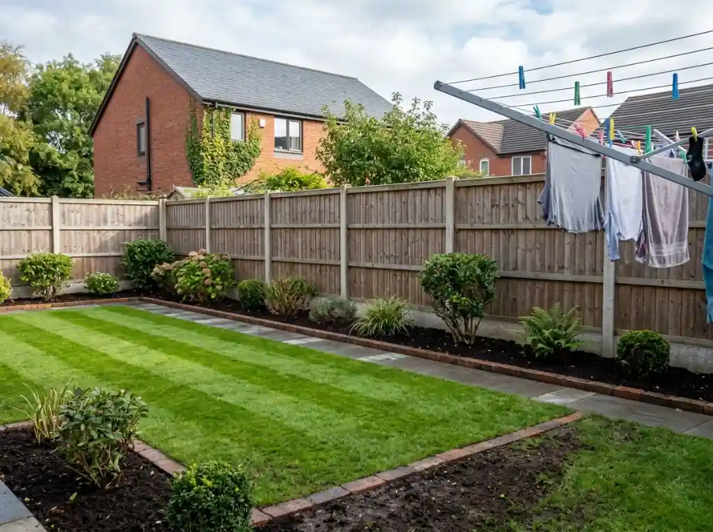 Completed Ashford Road garden clean-up shared with the landlord