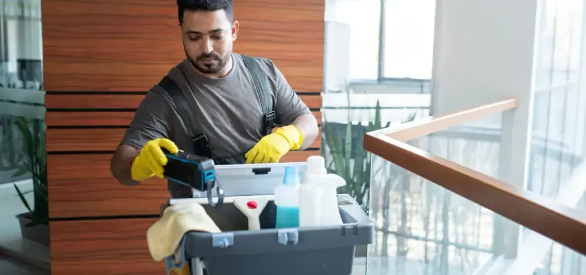Hallway and stairs domestic cleaning checklist for shared areas