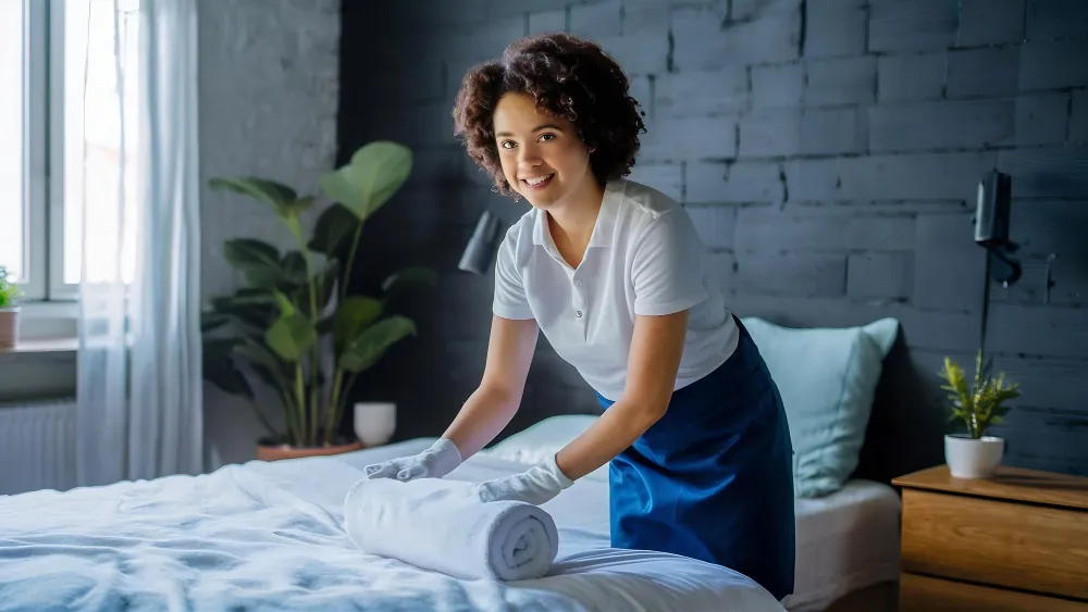 Bedroom cleaning checklist for end of tenancy inspection in London