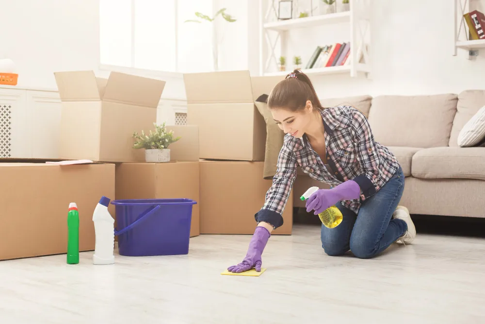 Customers using end of tenancy cleaning services across London